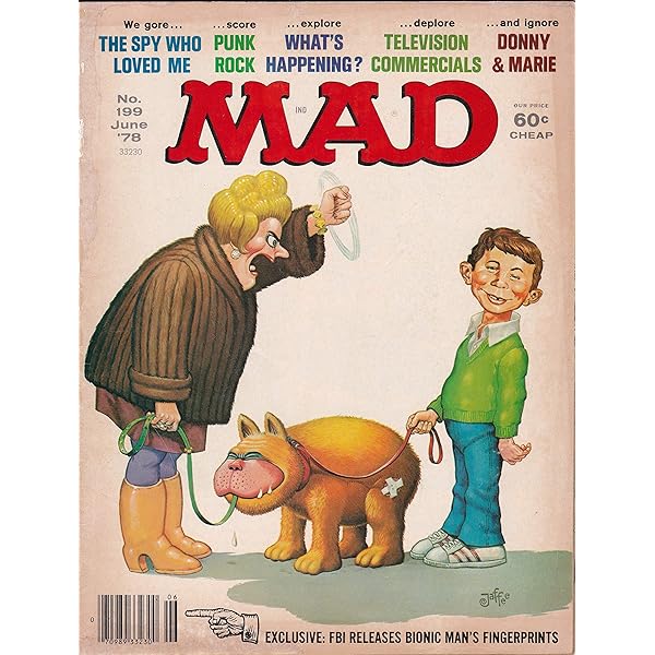 MAD Magazine #185 - September, 1976: Albert B. Feldstein: Amazon